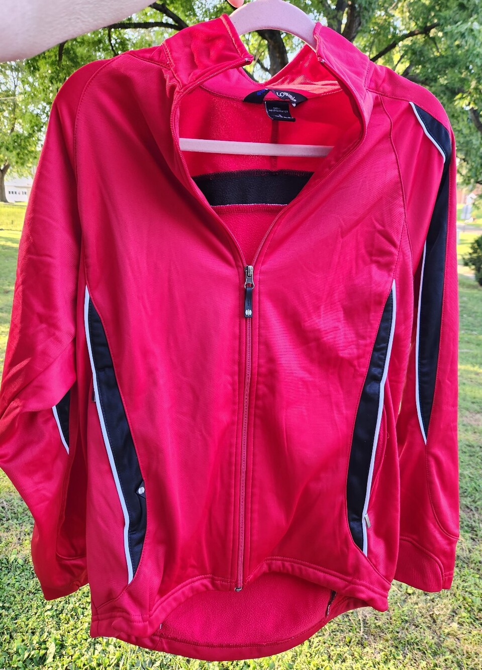 Holloway Full Zip Athletic Jacket Size Small  P2p 21 EUC